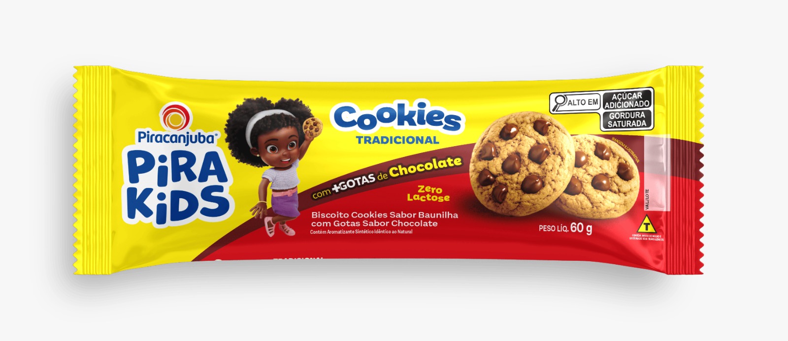 Piracanjuba Pirakids marca presença em novo segmento com lançamento de cookies
